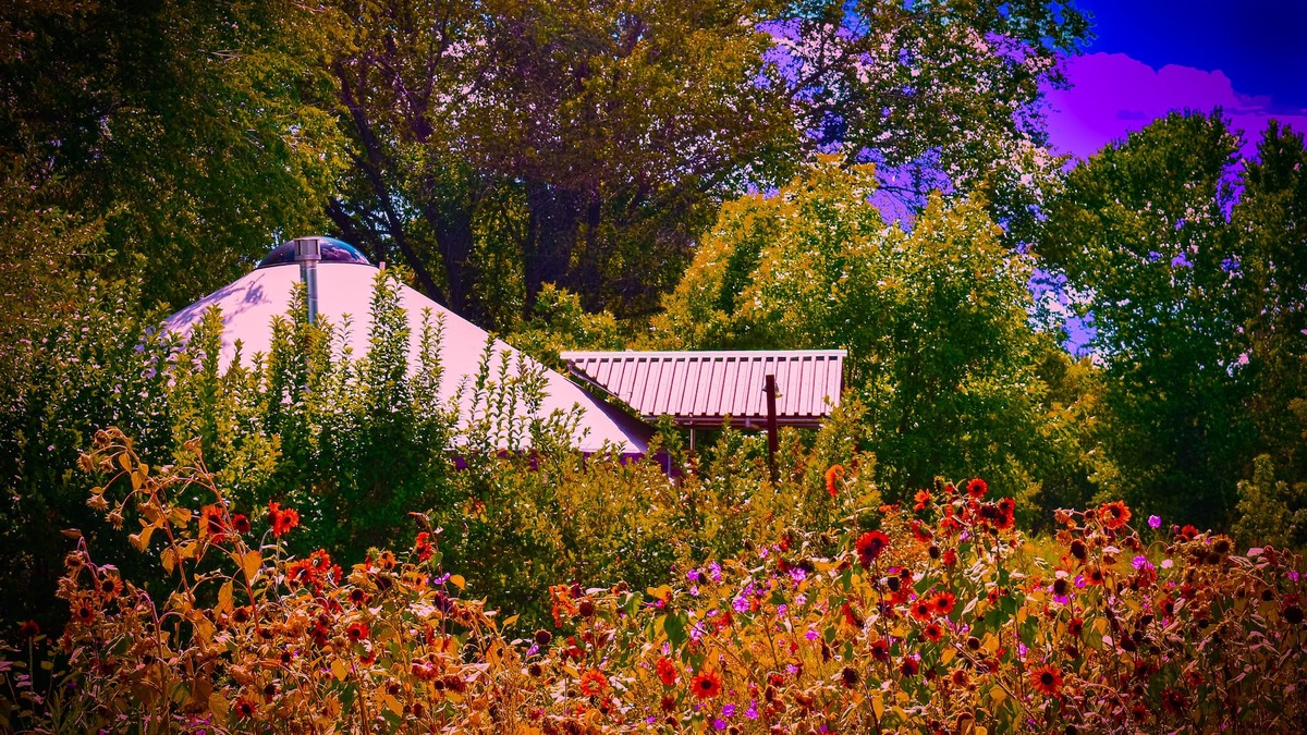 Paonia Apartment | Visit award winning wineries in our valley in tricked out Yurt on the NF River.