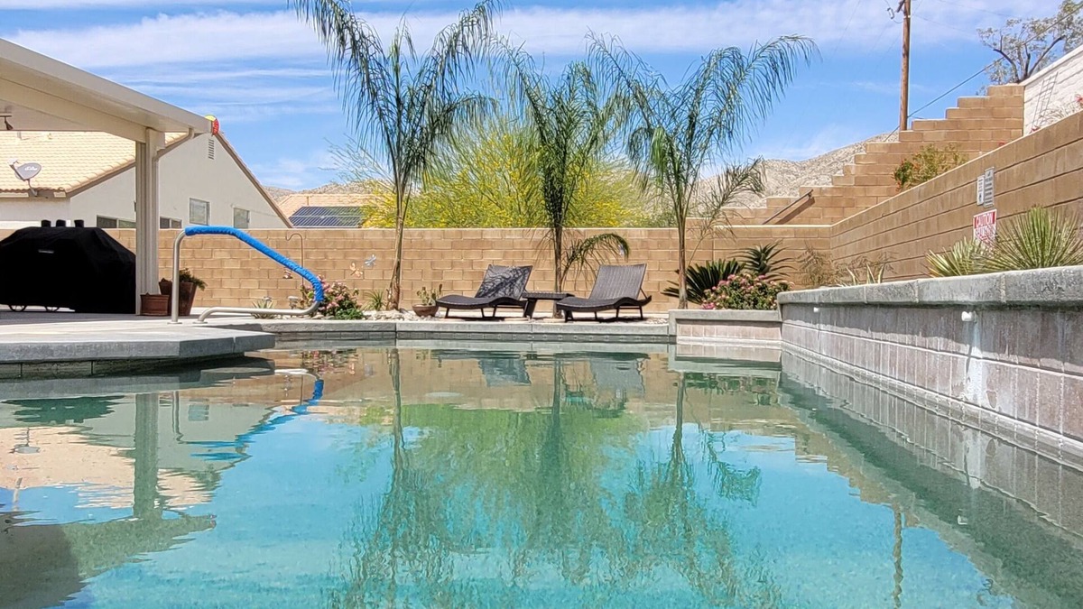 Rancho Del Oro House | Visit Sunny Haven! Private Pool & Spa - Family & Dog Friendly - Mountain Views