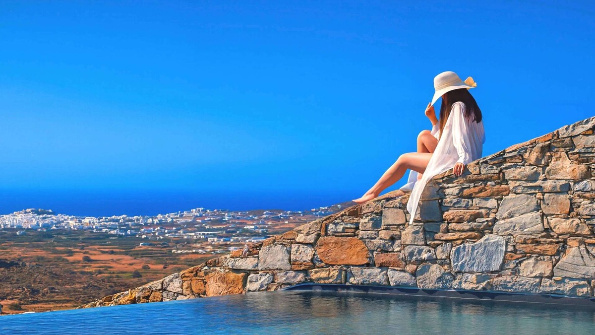Vivlos Villa | Vista Blue Infinity View Villa