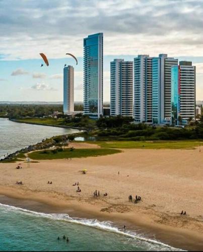 Barra de Jangada Apartment | Vista para o Mar - 05 modelos de Apt - Quarto com Ar - Opção de Café da Manhã