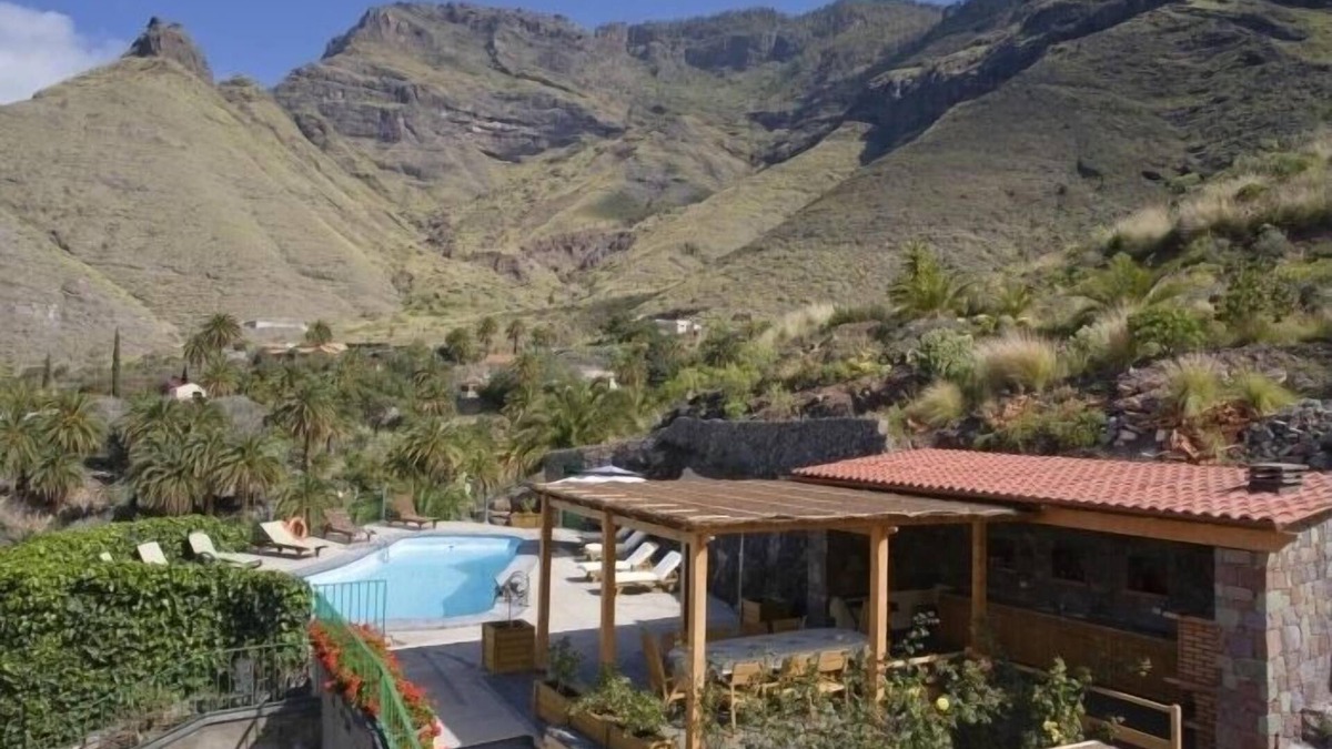 Agaete Cottage | Vivelorural Las Rosas with pool,Risco de Agaete