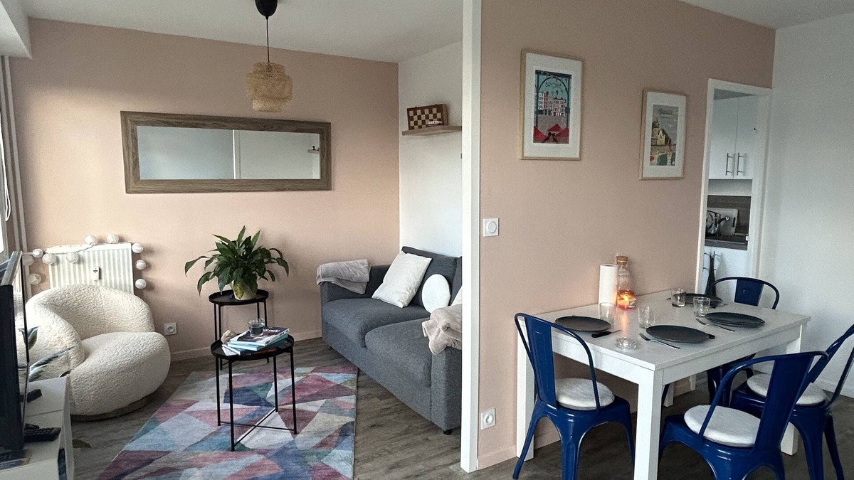 Beaulieu - Maladrerie - Saint-Paul Apartment | Votre Refuge Urbain Pour 4 Personnes