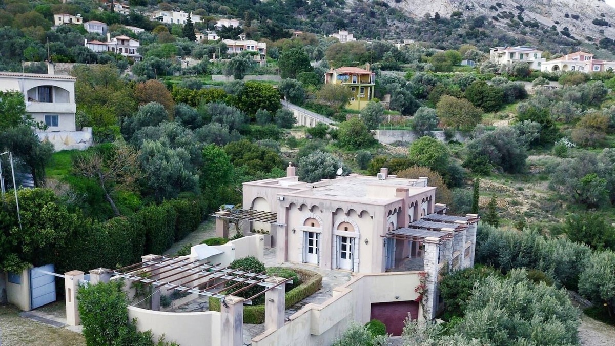 Vrontados Villa | Vrontados Family Villa Top View