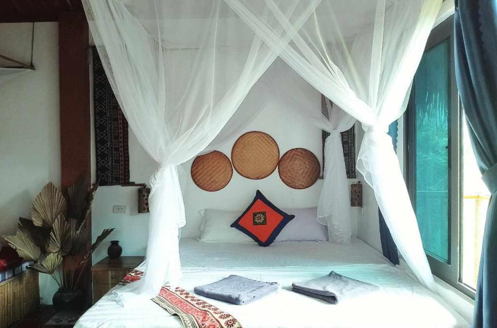 Ngoi Tu House | Vu Linh Palm House Homestay - Bungalow