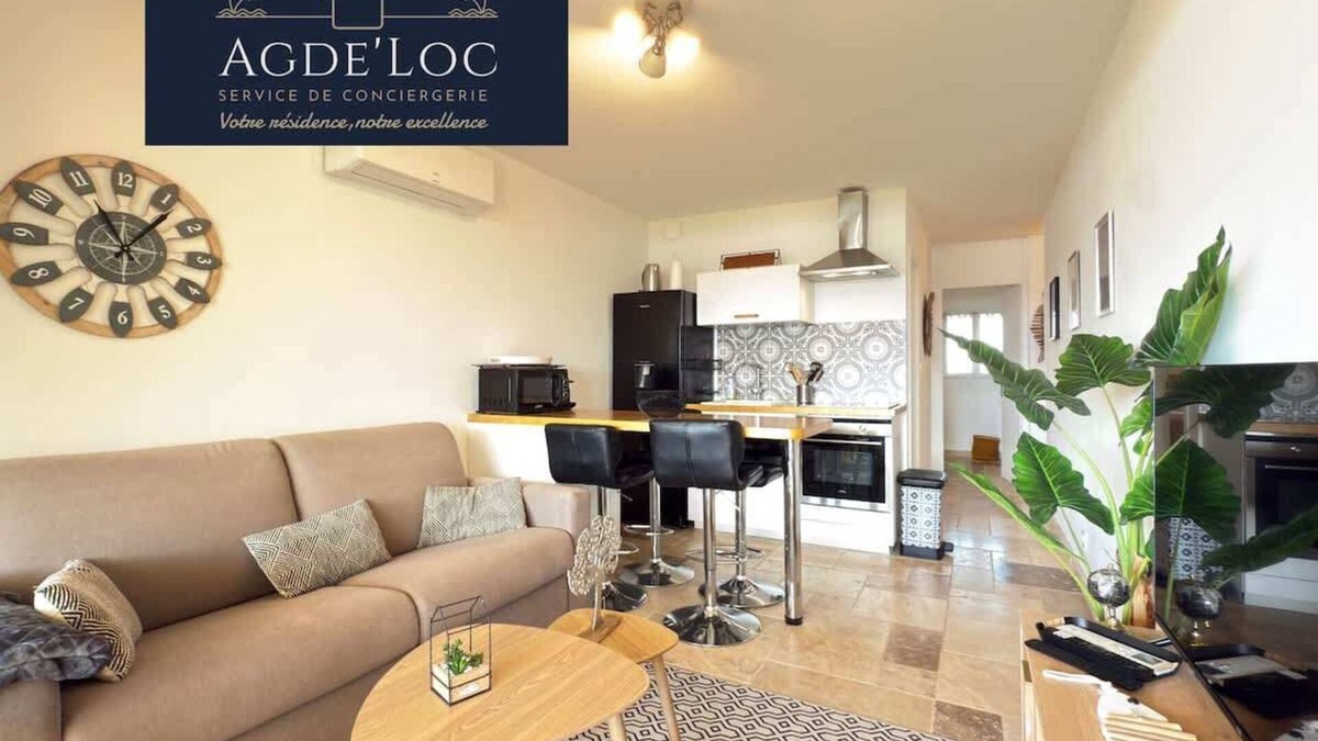La Tamarissiere Apartment | Vue Herault Proche Mer