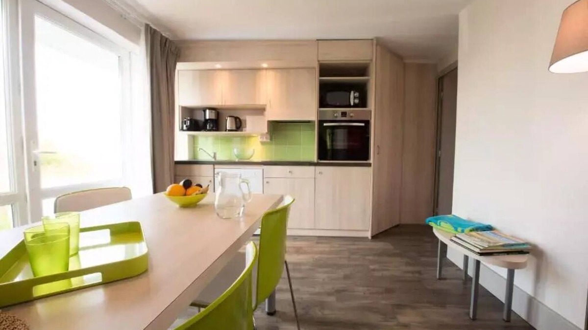 Bleriot-Plage Apartment | VVF Blériot-Plage * - 3 Room Gite 5 People 1 baby