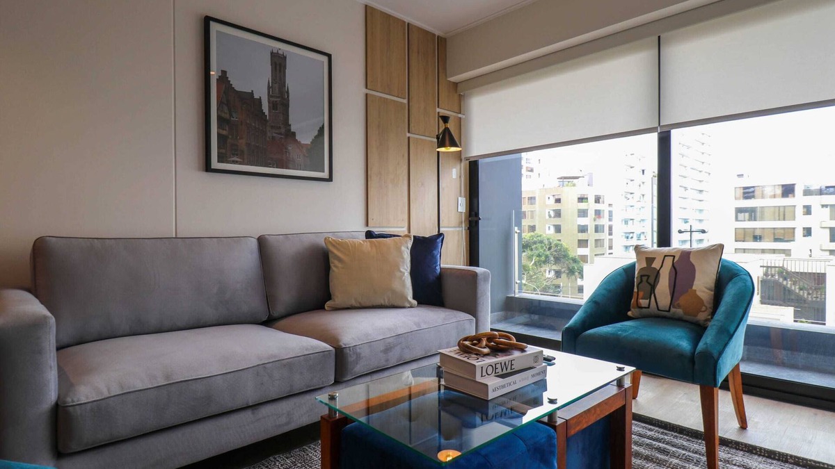 Reducto Apartment | w* | Majestic 2BR in Miraflores near Larcomar