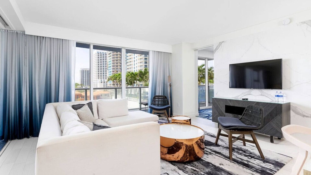 Barrier Island Condo | W Residences 2 Bed Unit | Beachfront and Luxe Stay