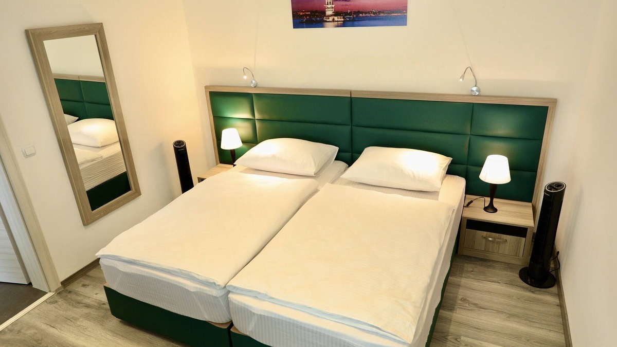 Hullhorst Apartment | W2, Ferienwohnung mit Klimaanlage