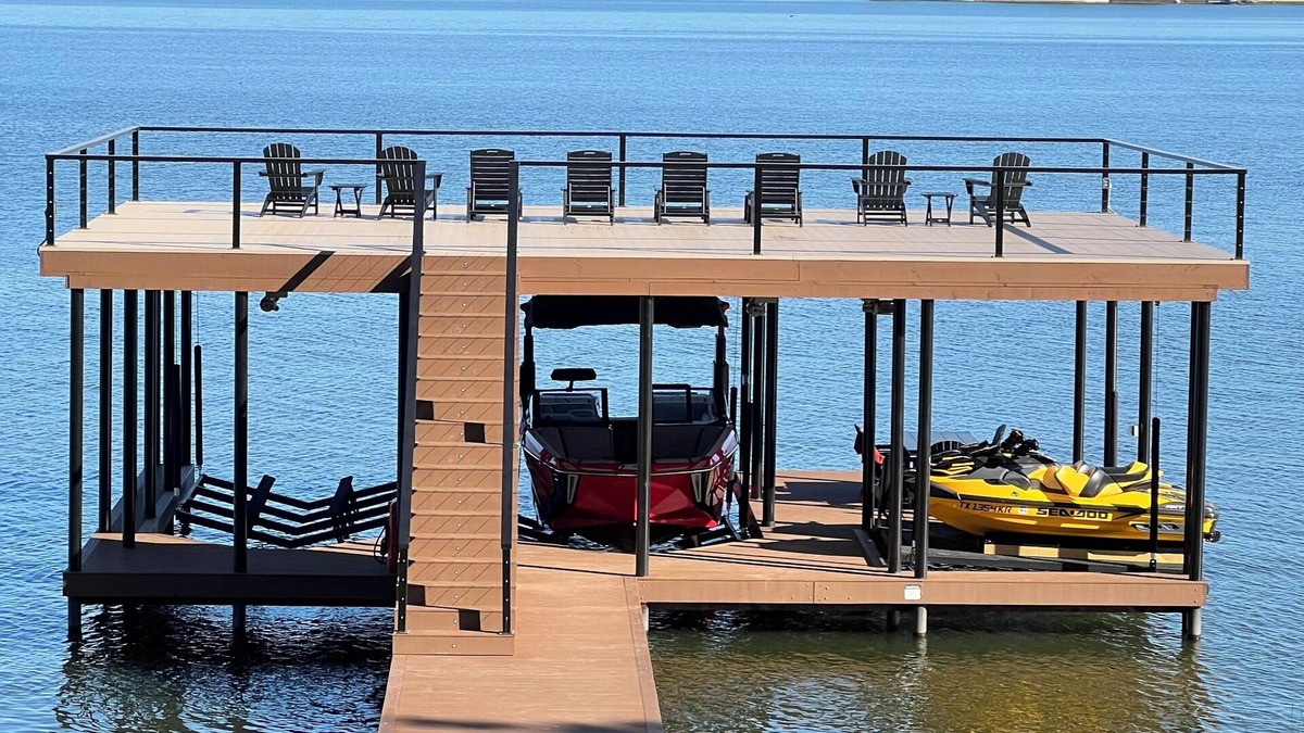 Cedar Creek Reservoir House | WAITING FOR YOU! BRAND NEW WATERFRONT LUXURY W/PARTY DOCK!