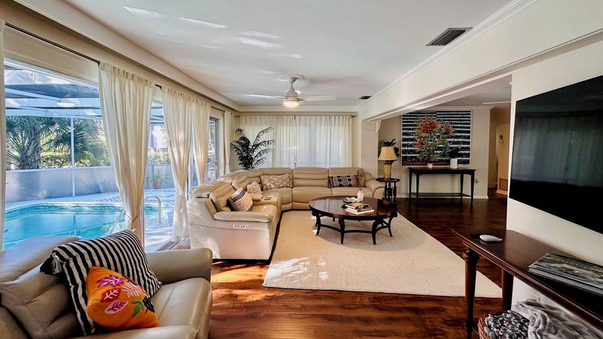 Coquina Sands House | Walk To Beach From Cottage-Style Home In The Heart of Naples