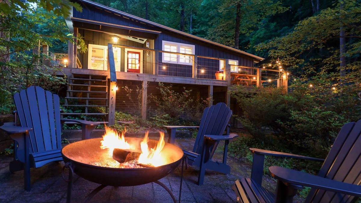 Clayton House | Walk-to-Downtown Retreat | Creekside + Hot Tub