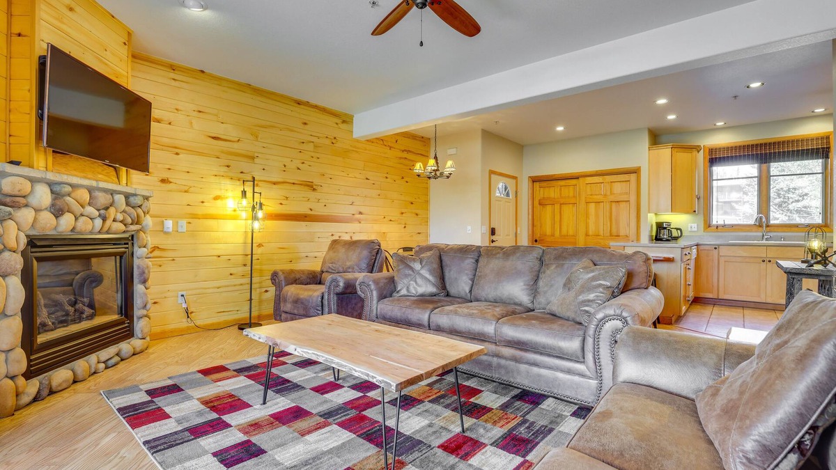Grand Lake Condo | Walk to Main Street: Grand Lake Condo w/Patio