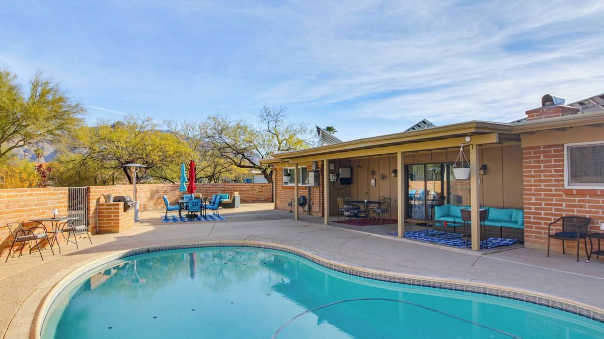 Casas Adobes Estates House | Walkable Tucson Retreat w/Pool + Fire Pit!