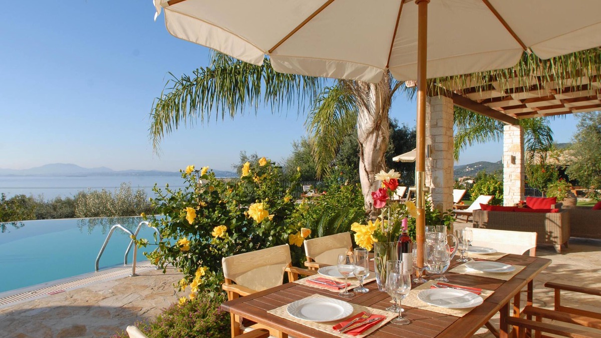 Barbati Villa | Watchtower House, Family-Friendly Prime Located Built In 1 Ha. Of Olive Groves