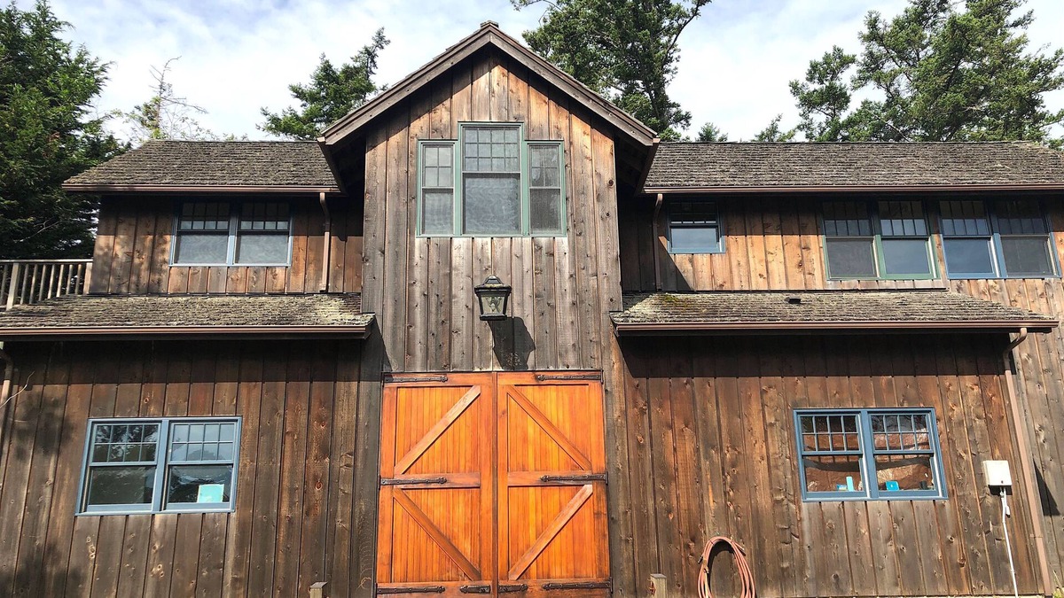 Deer Harbor House | Water view 2 bedroom cottage with beach access, garden and tennis court.