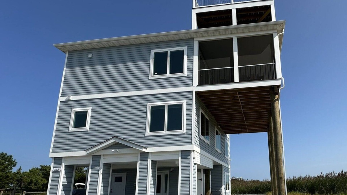 Broadkill Beach House | Water Views All Around w/Rooftop Deck I Steps to Beach I Elevator I Pet Friendly