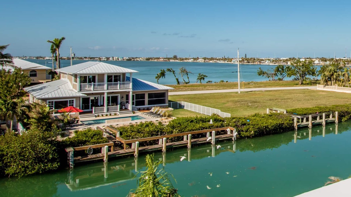 Coury House | Water views. Sleeps 10, WI-FI, Waterfront, Quick Ocean access!