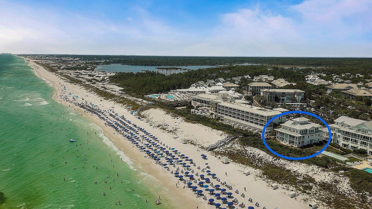 Gulf District House | Watercolor- Location Location steps to BEACHnBOOK LABOR DAY! 4-7 days!