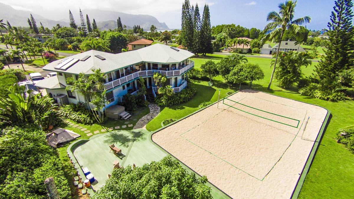 Princeville House | Waterfalls, Rainbows, Hot Tub, Golf, Tennis, Pool, Walk to Beach, Volleyball Crt