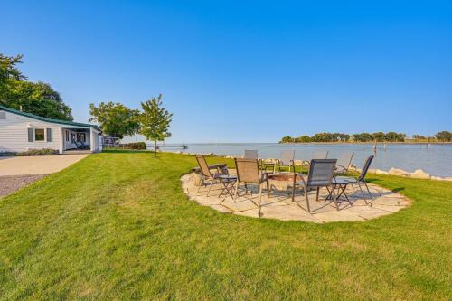 Bay City House | Waterfront Bay City Home with Dock and Boat Launch!