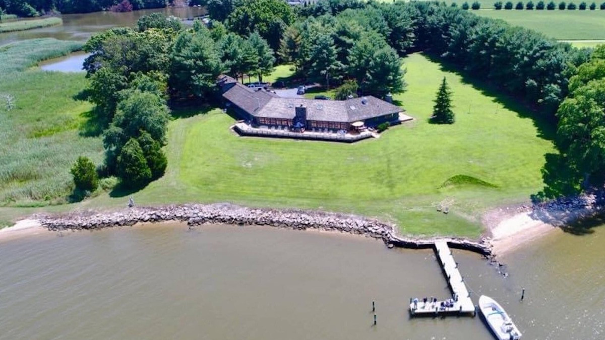 Centreville House | Waterfront Estate w Private Pier, Game Room & Bar