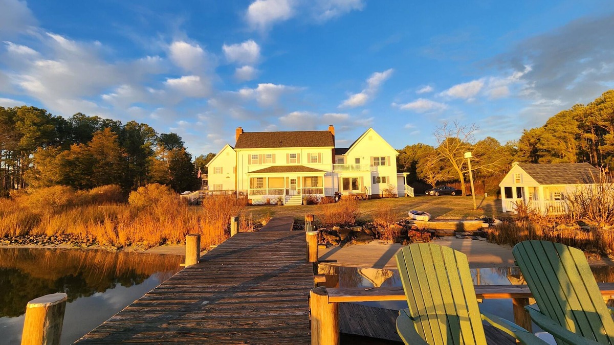 Woolford House | Waterfront Family Retreat with Pool on 7+ acres!