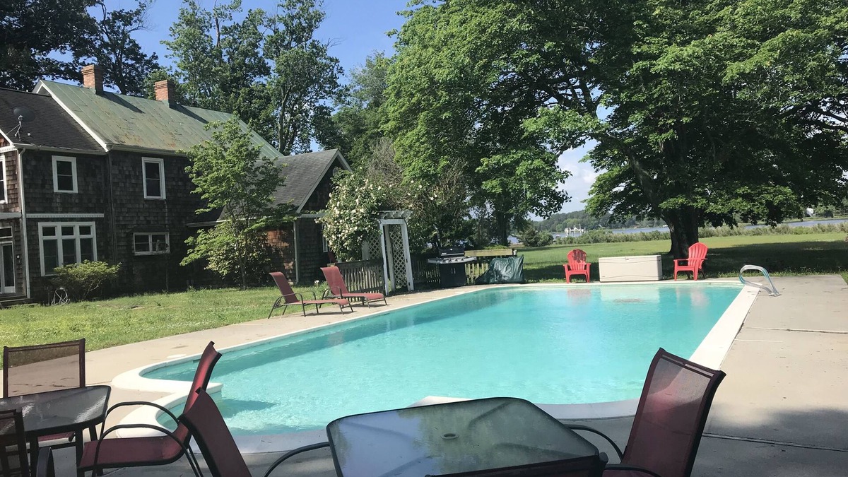 North Other | Waterfront Farmhouse, Private Pool, Dock, 2 Master Suites + optional guesthouse