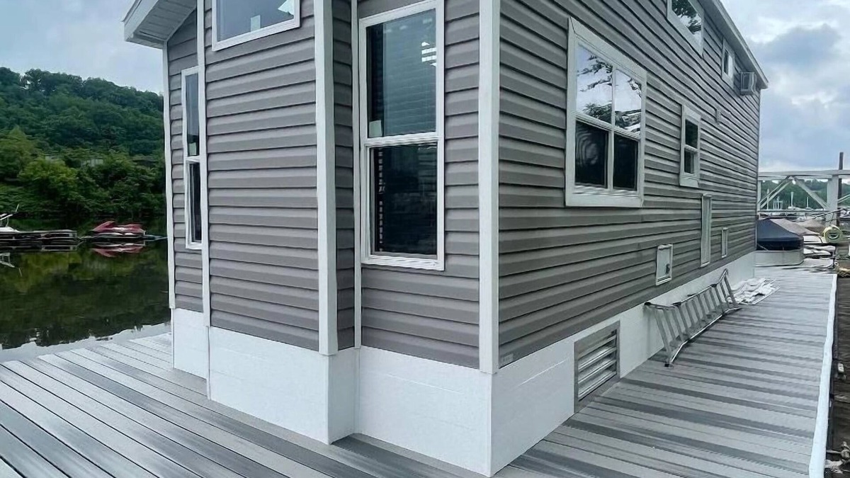 Bridgewater Cottage | Waterfront Glamping Escape — Cozy Floating Cottages on the Peaceful Beaver River