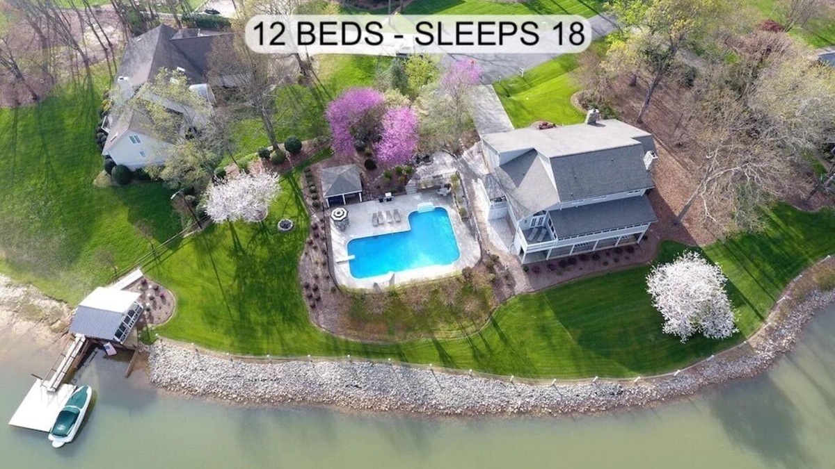 Westport House | Waterfront Home - Large Pool, Boat Dock + Screened Boat House & Pool Cabana