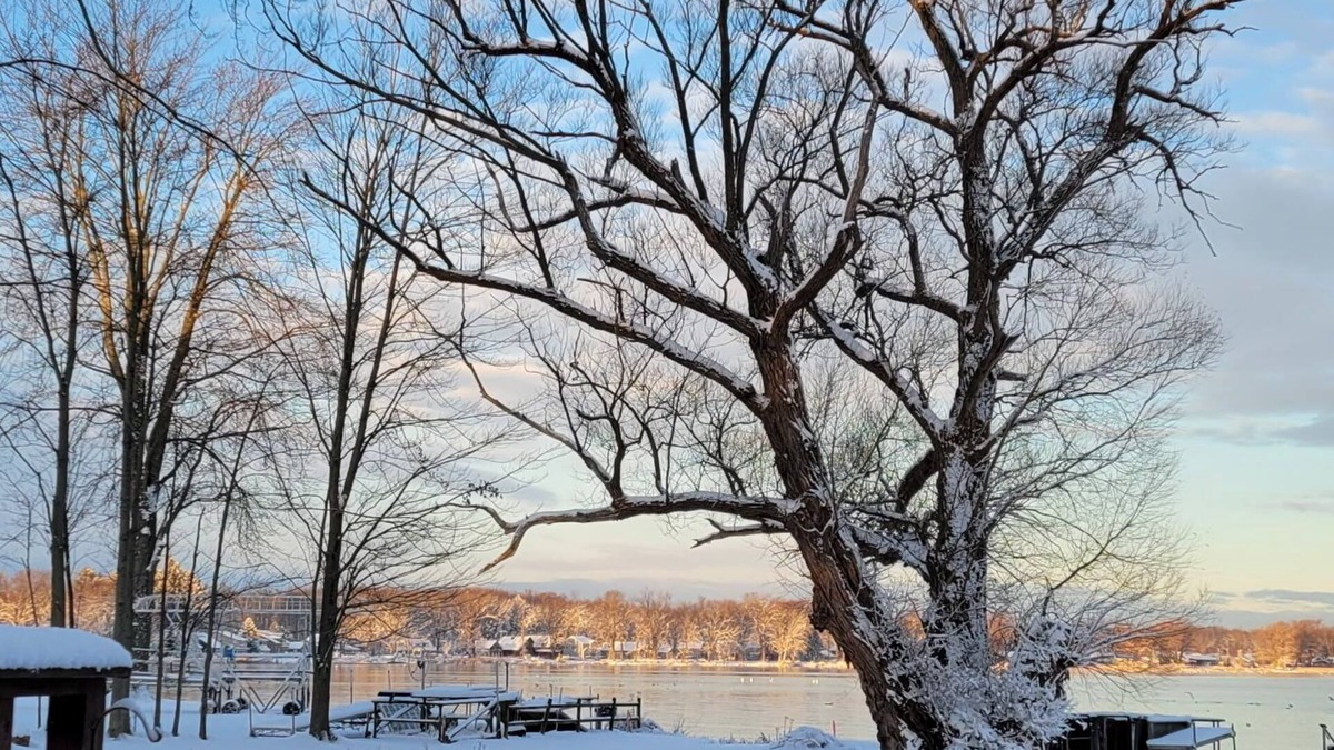 Bridgeport House | Waterfront home on Oneida Lake. Additional parking for trucks, trailers, sleds.