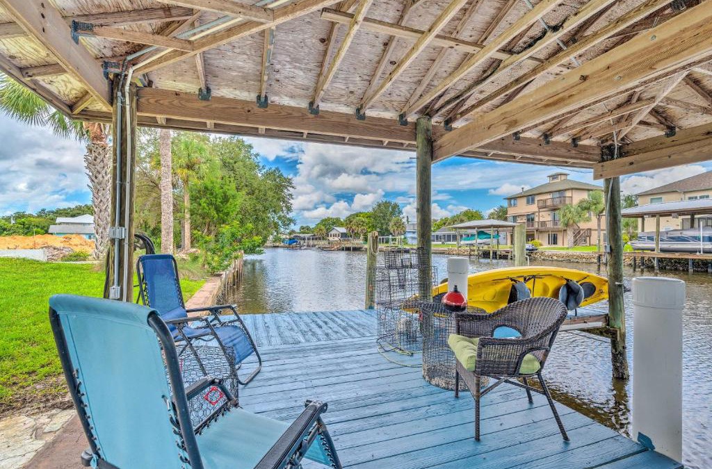 Dixie Shores House | Waterfront Home with Dock, Kayaks, Pool and More!