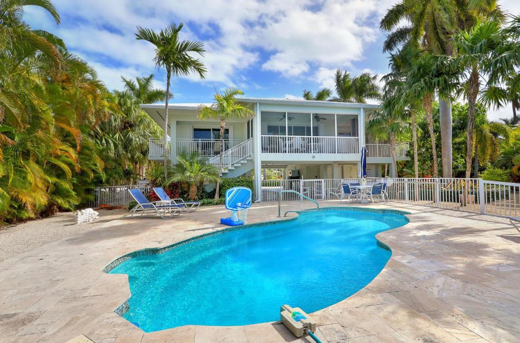 Key Colony Beach House | Waterfront Luxury Home with Pool and Boat Dock home