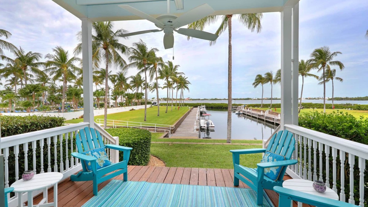 Indigo Reef Marina Homes House | Waterfront luxury Villa (42) with sunset views and boat slip