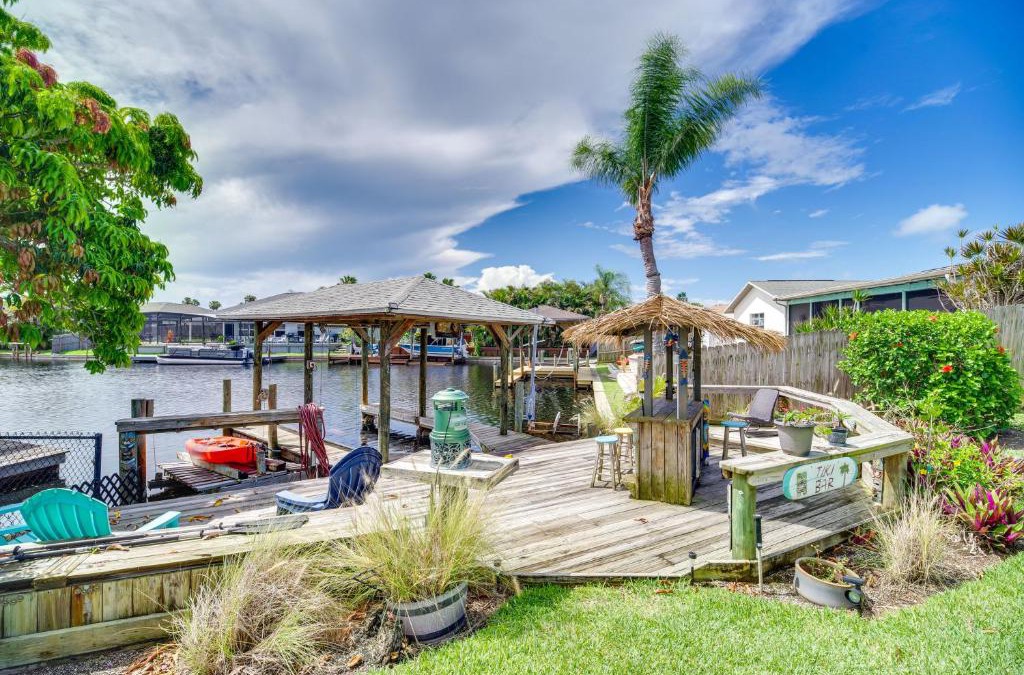 Holiday Cove House | Waterfront Merritt Island Vacation Rental with Pool!