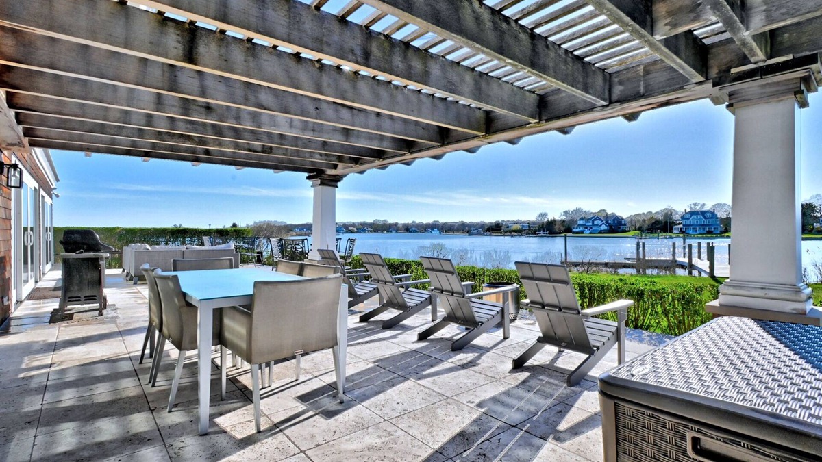 Center Moriches House | Waterfront Property With Stunning Sunset Views