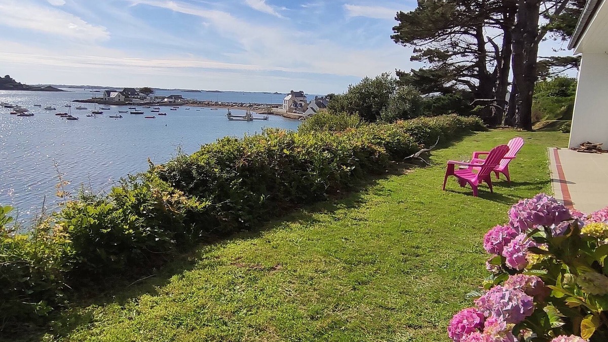 Plougasnou House | Waterfront - Terenez "Le Petit Nice" - Direct access to the sea