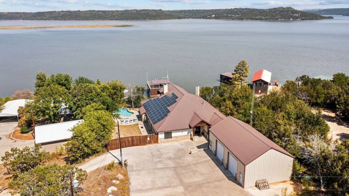 Graford House | Waterfront with Dock!