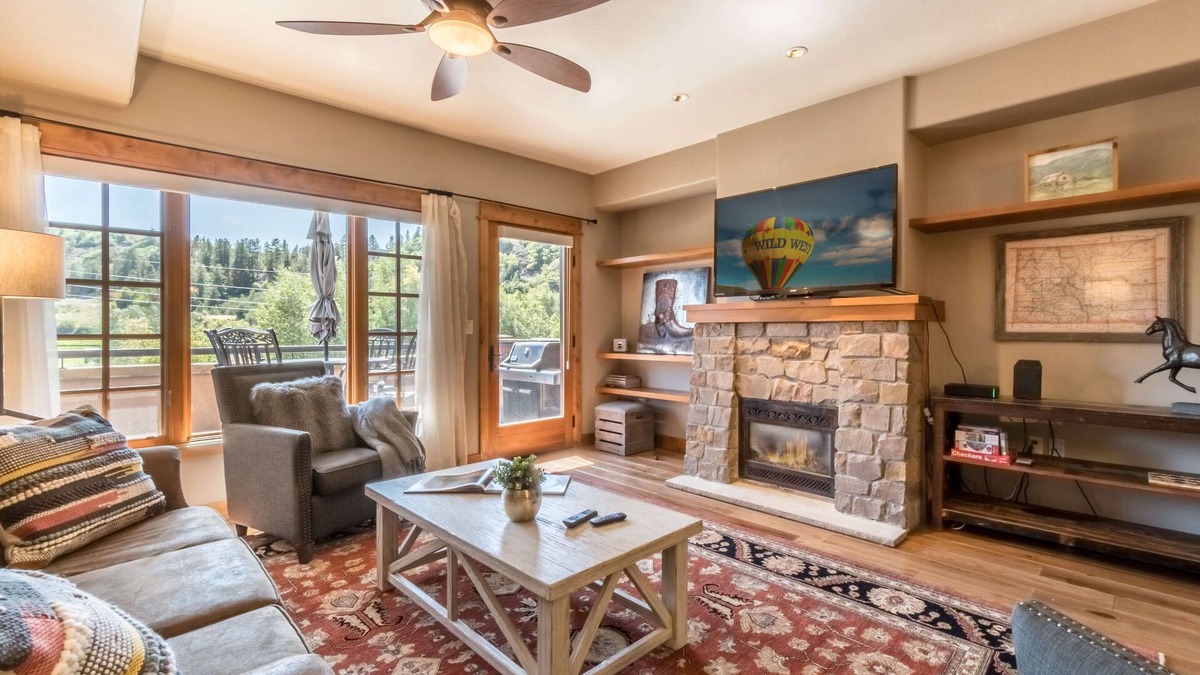 Downtown Steamboat Springs Condo | Waterside Village C | On The River | Prime Location | Downtown Steamboat