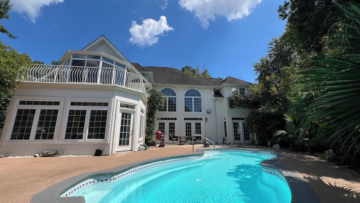 Socastee House | Waterway Oasis w/4 bedrooms, gourmet kitchen, pool table, dock and private pool