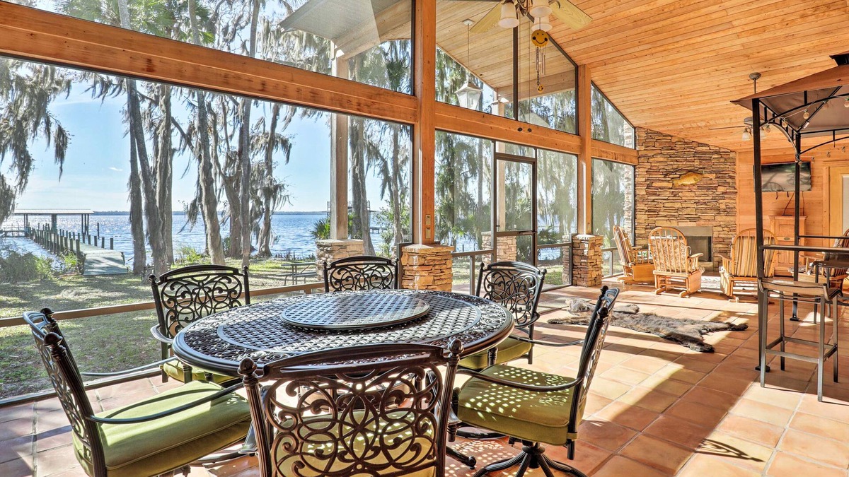 Welaka House | Welaka House w/Private Dock on St Johns River
