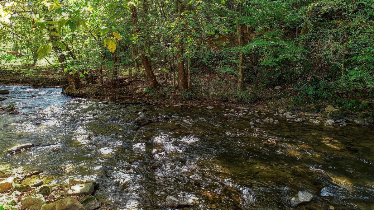 Deerfoot Park Estates Cabin | Whispering Creek Cabin located on Cosby Creek