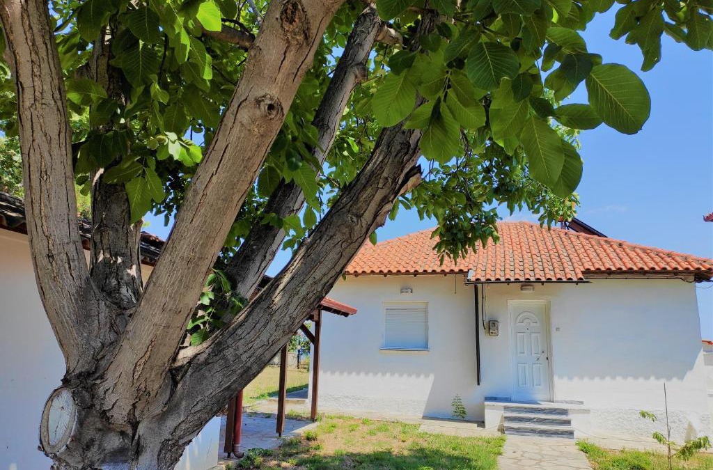 Makrigialos House | White Clam Vintage House with sea view & garden