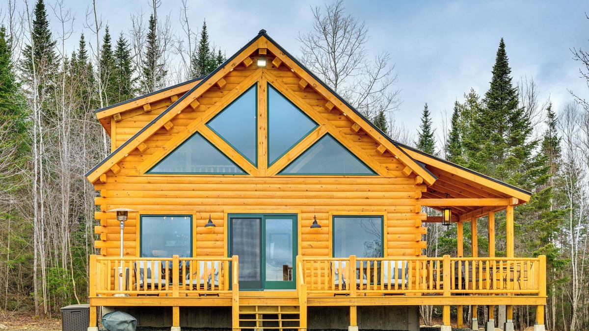 Jefferson Cabin | White Mtn Views: Idyllic Log Cabin in Jefferson!