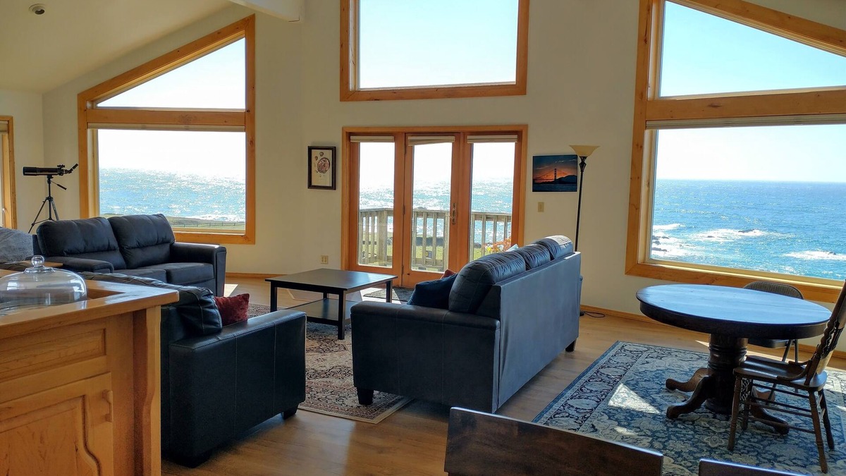 Shelter Cove House | White water views, location, comfort.