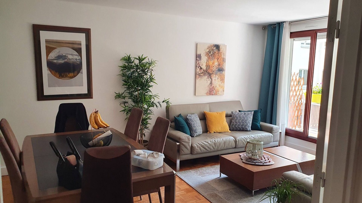 Cœur de Ville Apartment | Whole 4-room apartment in residence