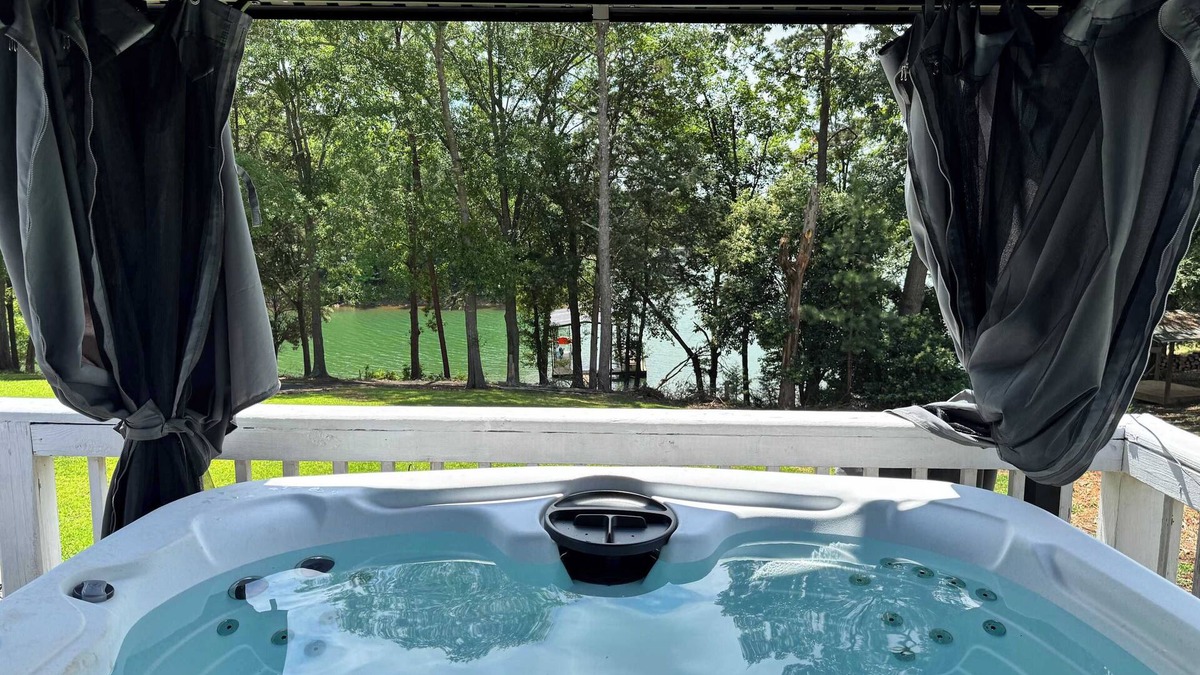 Anderson House | Wilderness - Lake, Dock, Hot Tub, Pet Friendly