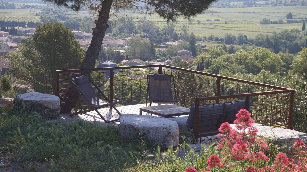 Montlaur House | Windmill with swimming pool, set in a unique site in the heart of the Corbières.