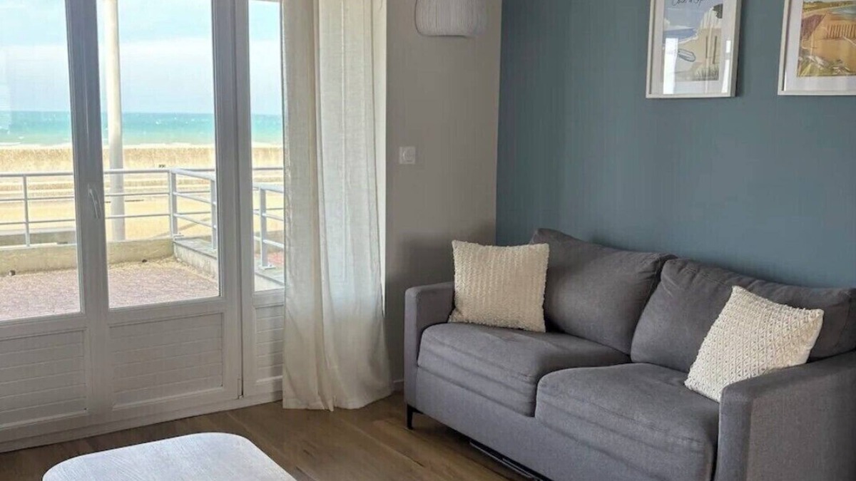 Wissant Apartment | Wissant sur mer - Ground floor apartment with sea view