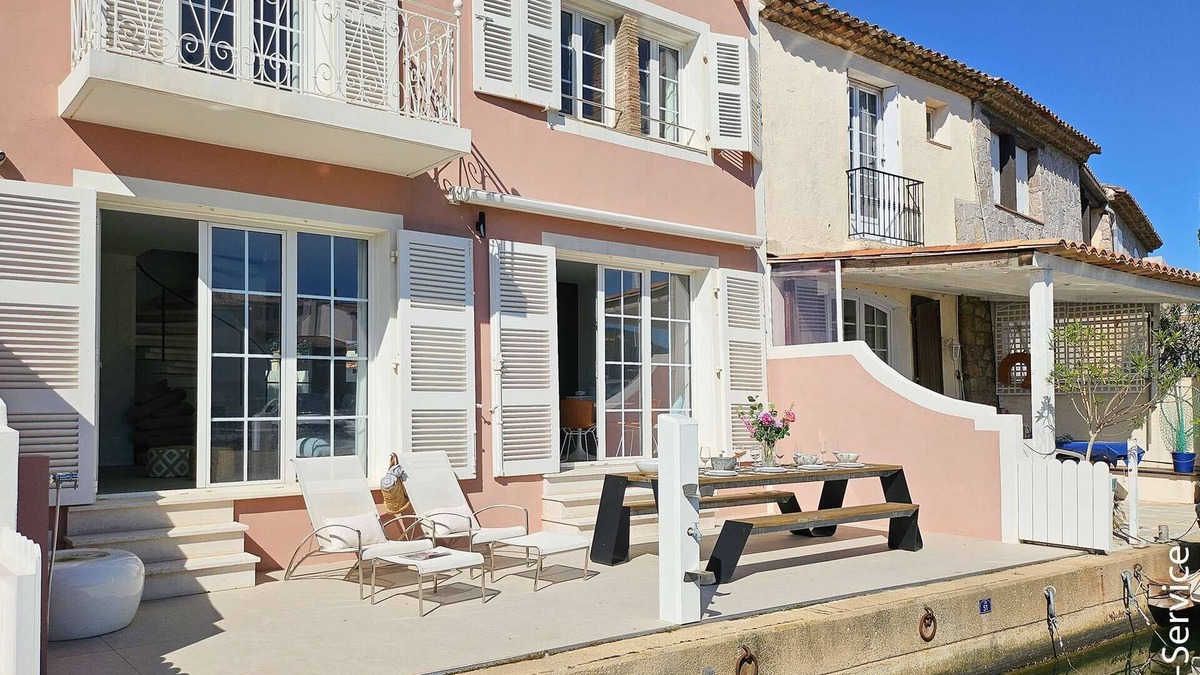 Port Grimaud House | Wonderful air-conditioned house for 10 people and double mooring of 13m